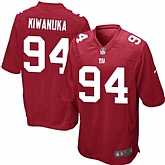 Nike Men & Women & Youth Giants #94 Kiwanuka Red Team Color Game Jersey,baseball caps,new era cap wholesale,wholesale hats